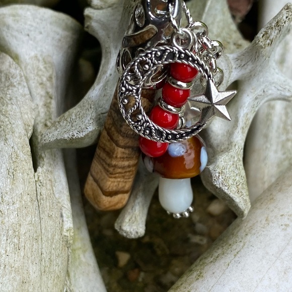 Healing Necklace- Hexagonal Picture Jasper - Picture 6 of 6